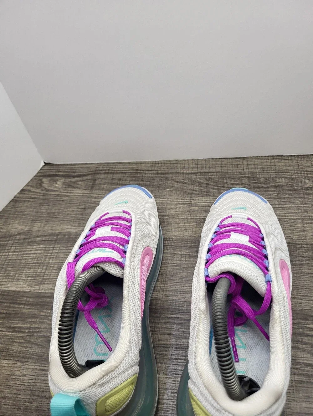 Nike Womens Air Max 720 Aqua Powder Pastel Pink Shoes AR9293-102 Size 7